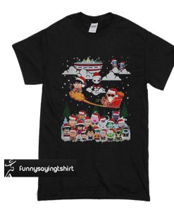 Goku Jiren Zeno and Kame Santa Claus Dragon ball Christmas T-shirt From Made A Fun