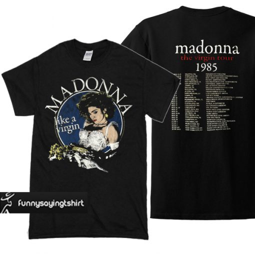 Madonna like virgin t shirt