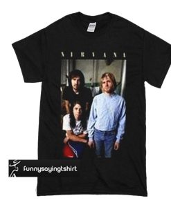 Nirvana Photo Style Shirts t shirt