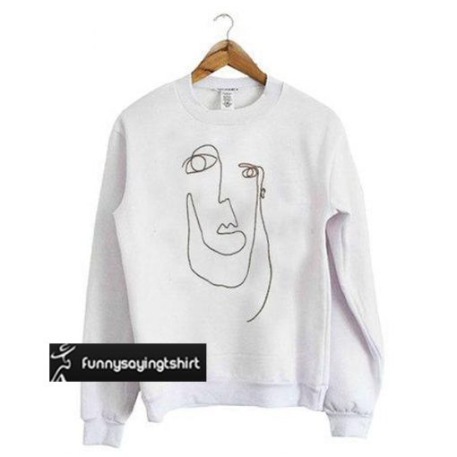 Picasso Face sweatshirt