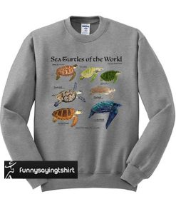 Sea Turtles of The World sweatshirt