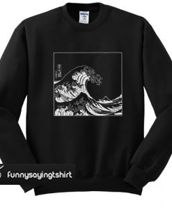 The Great Wave Off Kanagawa Sweatshirt