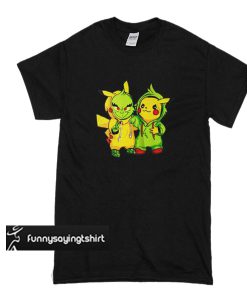 The Grinch and Pikachu Baby T shirt