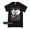 Tom Brady David Ortiz Patriots Red Sox Boston City of Champions t shirt