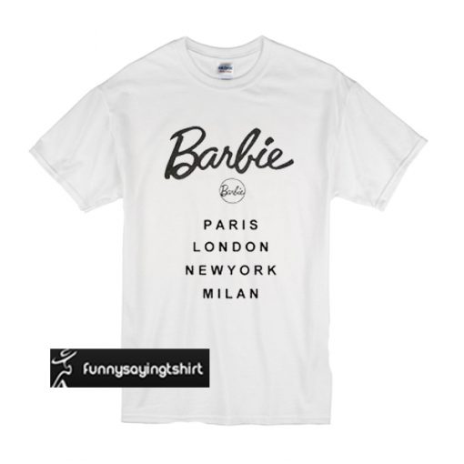 barbie city t shirt