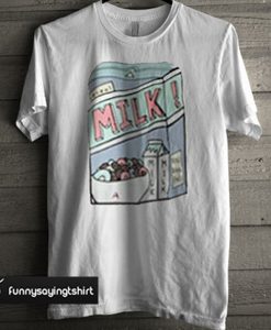 box cereal milk t shirt