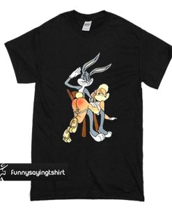 Bugs bunny spanking naughty lola bunny t shirt