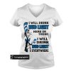 Dr Seuss I Will Drink Bud Light Here Or There I Will Drink Bud Light T-Shirt