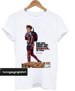 Eggboy Bad ass smart as great as Eggpool 16 Mar T shirt