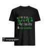 Irish I try to be good but i take after my grandma t shirt