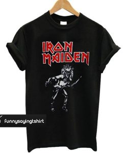Iron Maiden Shirt Vintage tshirt 1980
