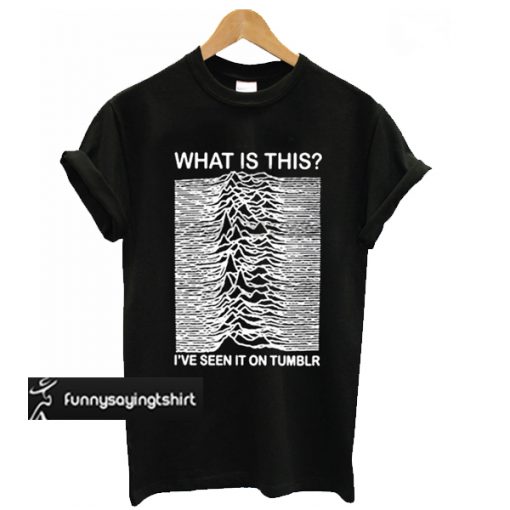 Joy Division I've Seen On Tumblr T-Shirt