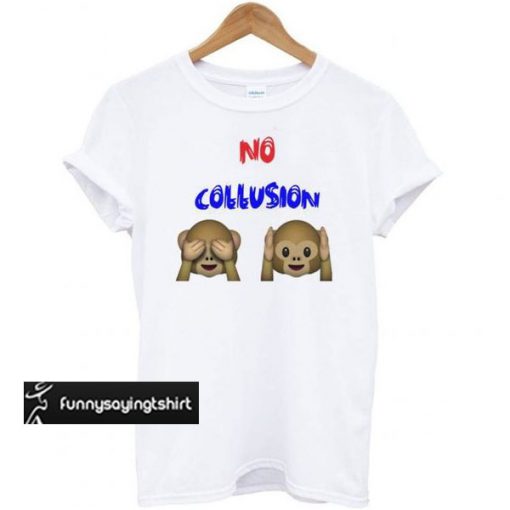 NO COLLUSION Monkey t shirt