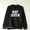 Nap Queen black Sweatshirt