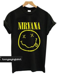 Nirvana Smiley Face t shirt