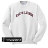 Ralh Lauren White Sweatshirt