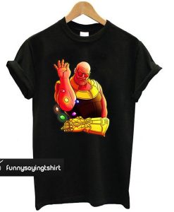 Thanos Salt Bae Meme t shirt