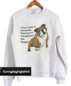 bulldog sweatshirt