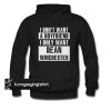 i don't want a boyfriend i only want dean winchester hoodie