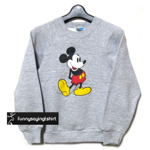 mickey mouse vintage sweatshirt