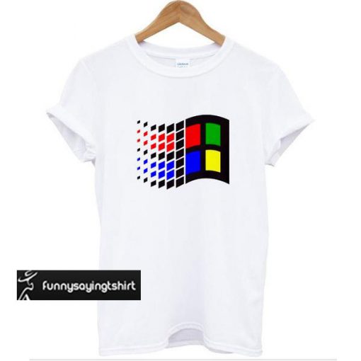 microsoft windows t shirt