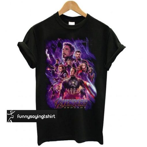 Avengers Endgame Superhero t shirt