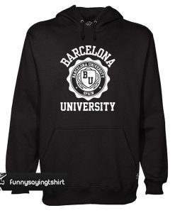 Barcelona University dark Hoodie