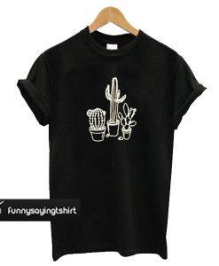 Cactus Black t shirt