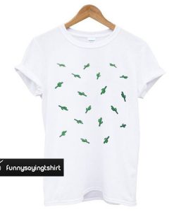 Cactus White t shirt