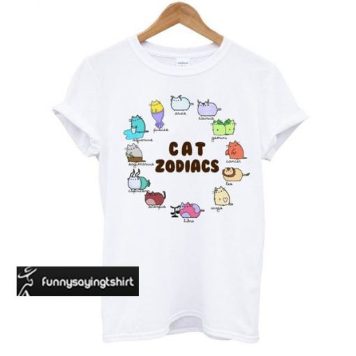 Cat Zodiacs t shirt