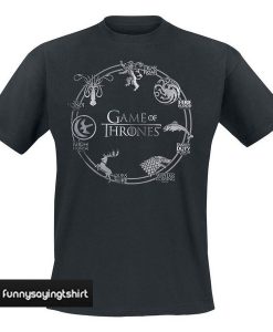 Circle Logo Game of Thrones t shirt