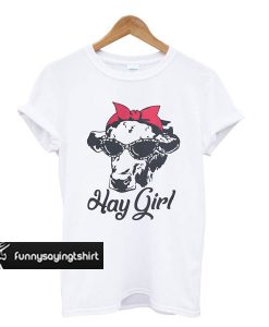 Crow Bandana Hay Girl T shirt