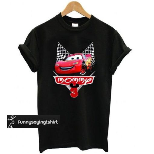 Disney Cars Lighting McQueen - Mommy t shirt