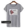 Game of Thrones-themed t shirt