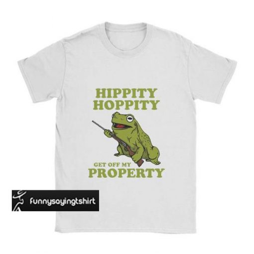 Get Off My Property t shirt