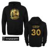 Golden State Warriors Stephen Curry - Gold Print Jersey hoodie