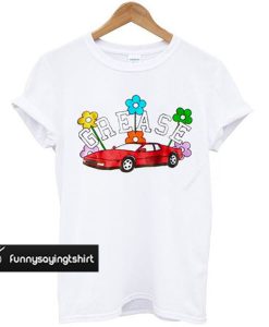 Grease Flower Car t shirt