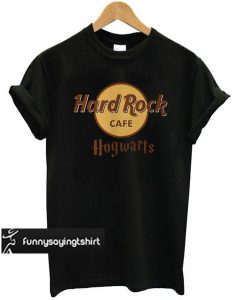 Harry Potter hard Rock cafe Hogwarts T-shirt