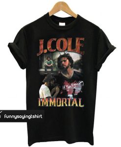 J Cole Immortal t shirt