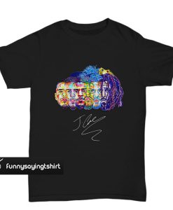 J Cole Signature Illustrator T shirt