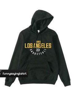 James Los Angeles 23 Basketball hoodie