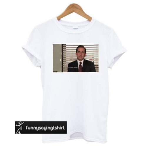 Michael Scott The Office I am Dead Inside T-shirt