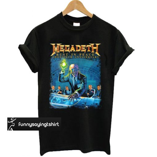 Rust In Peace Megadeth t shirt