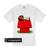 Snoop Dogg lying on Snoopy house T-Shirt