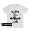 Training Super Saiyan Dragon Ball t shirt
