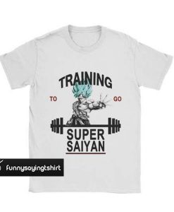 Training Super Saiyan Dragon Ball t shirt