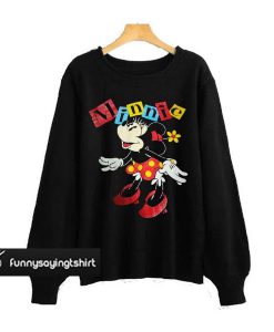 Vintage Minnie Mouse Black sweatshirt