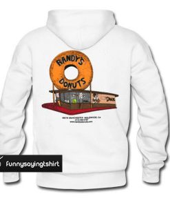 randys donuts hoodie back