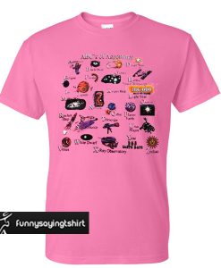 ABC's of astronomy T-shirt