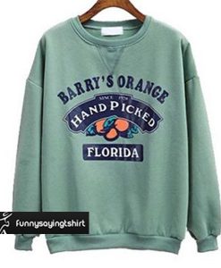 Barry's Orange Florida Crewneck Sweatshirt
